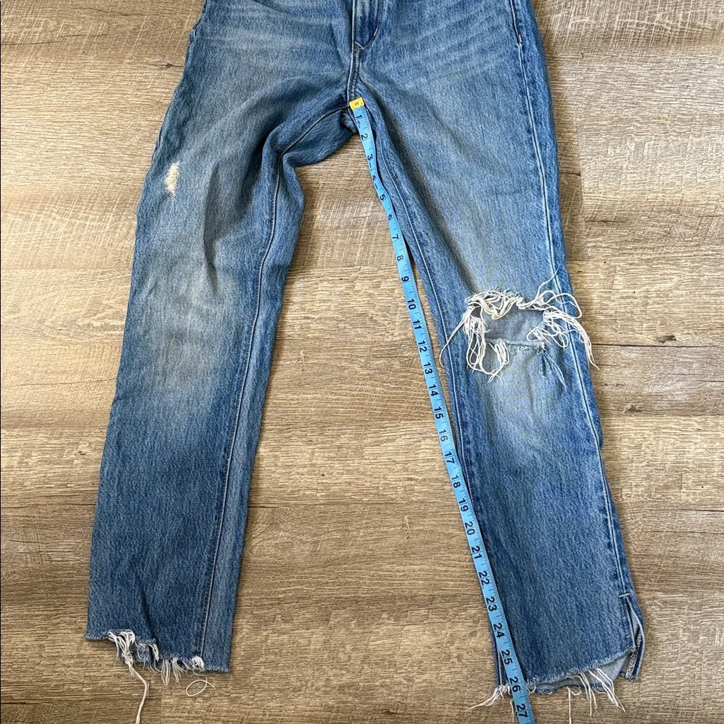 Lovers + Friends Blue Distressed Jeans Size 25 - Image 2