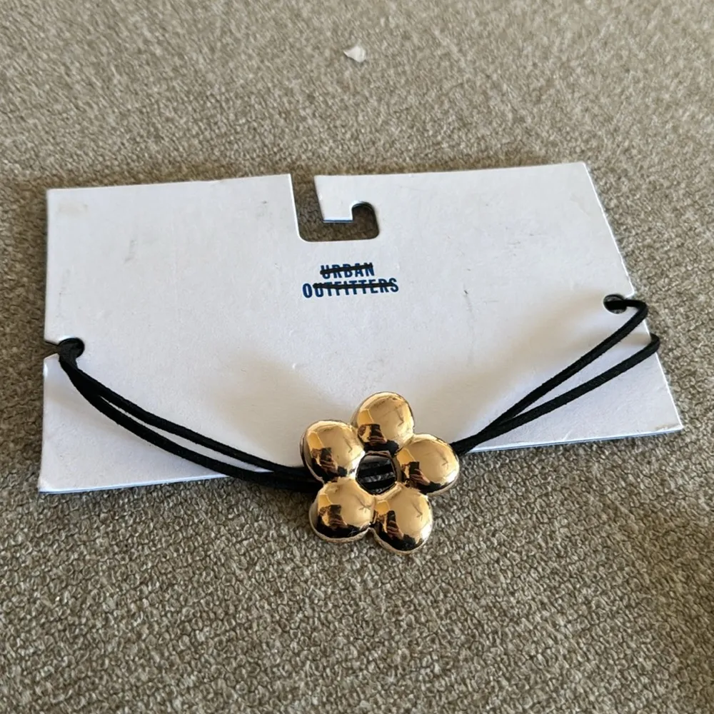 Urban Outfitters Marie Flower Cord Choker Necklace - Image 2