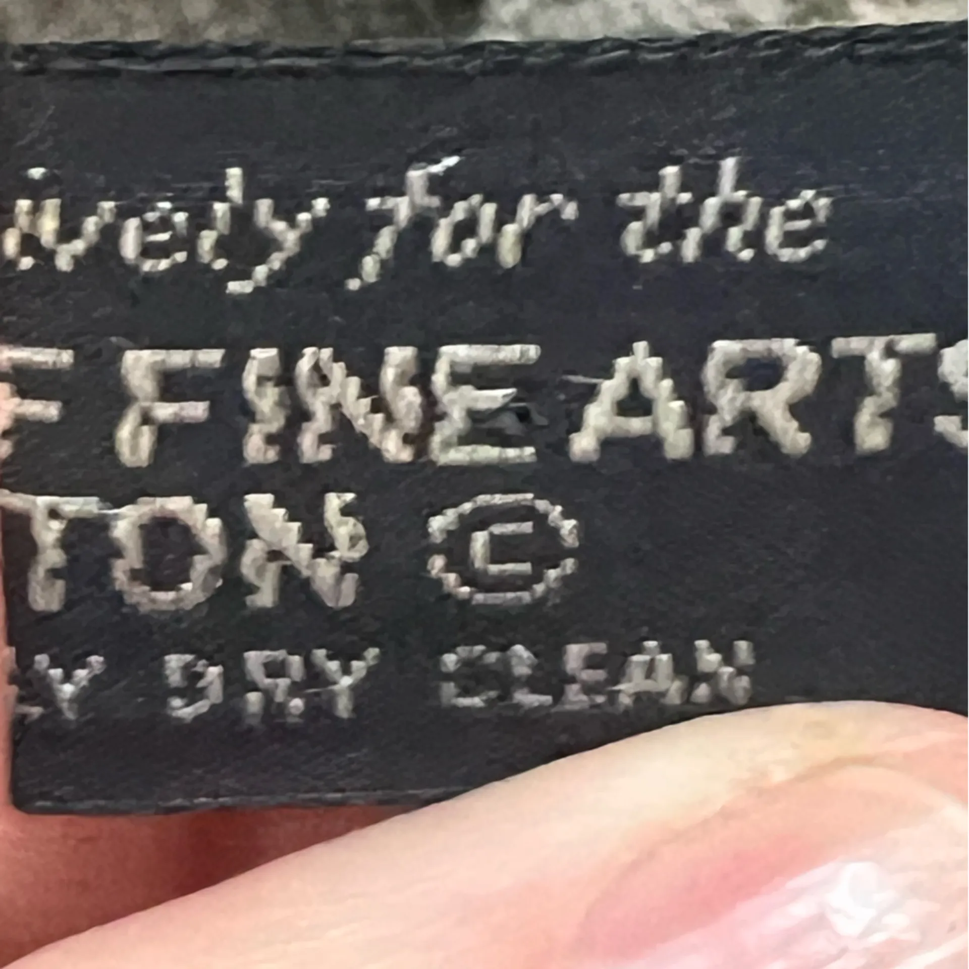 Boston Museum of Fine Arts 90s silk butterfly scarf Blue - Image 6