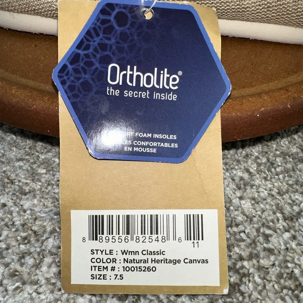 Toms Women's Natural Heritage Canvas 10015260 Cupsole Slip On Flats Size 7.5 - Image 7