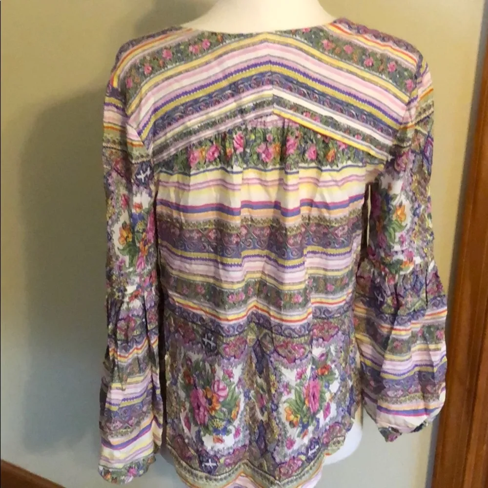 - Maeve by Anthropologie Long Sleeve Shirt Size XS - Image 4