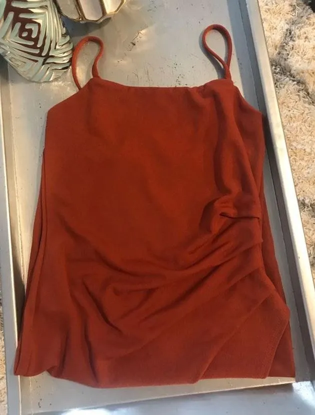 Boohoo Burnt Orange Dress - Image 2