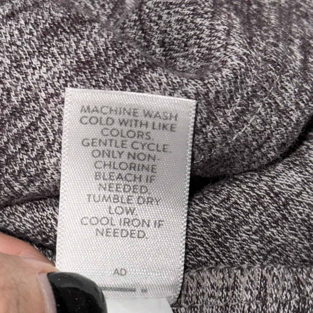 Pure Jill women’s size small ballet sleeve tunic jersey knit 3/4 sleeve purple - Image 6