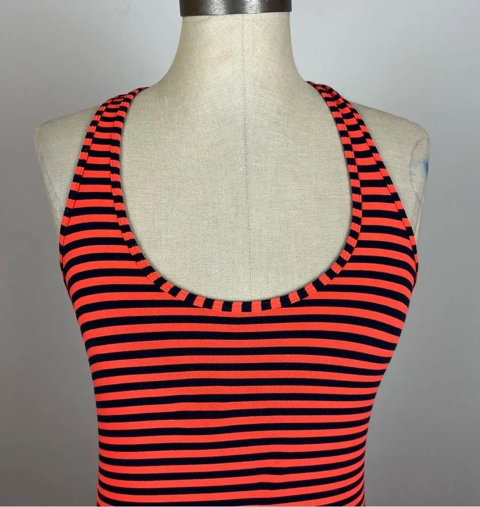 Lululemon Neon Red Racerback Tank Top - Image 3
