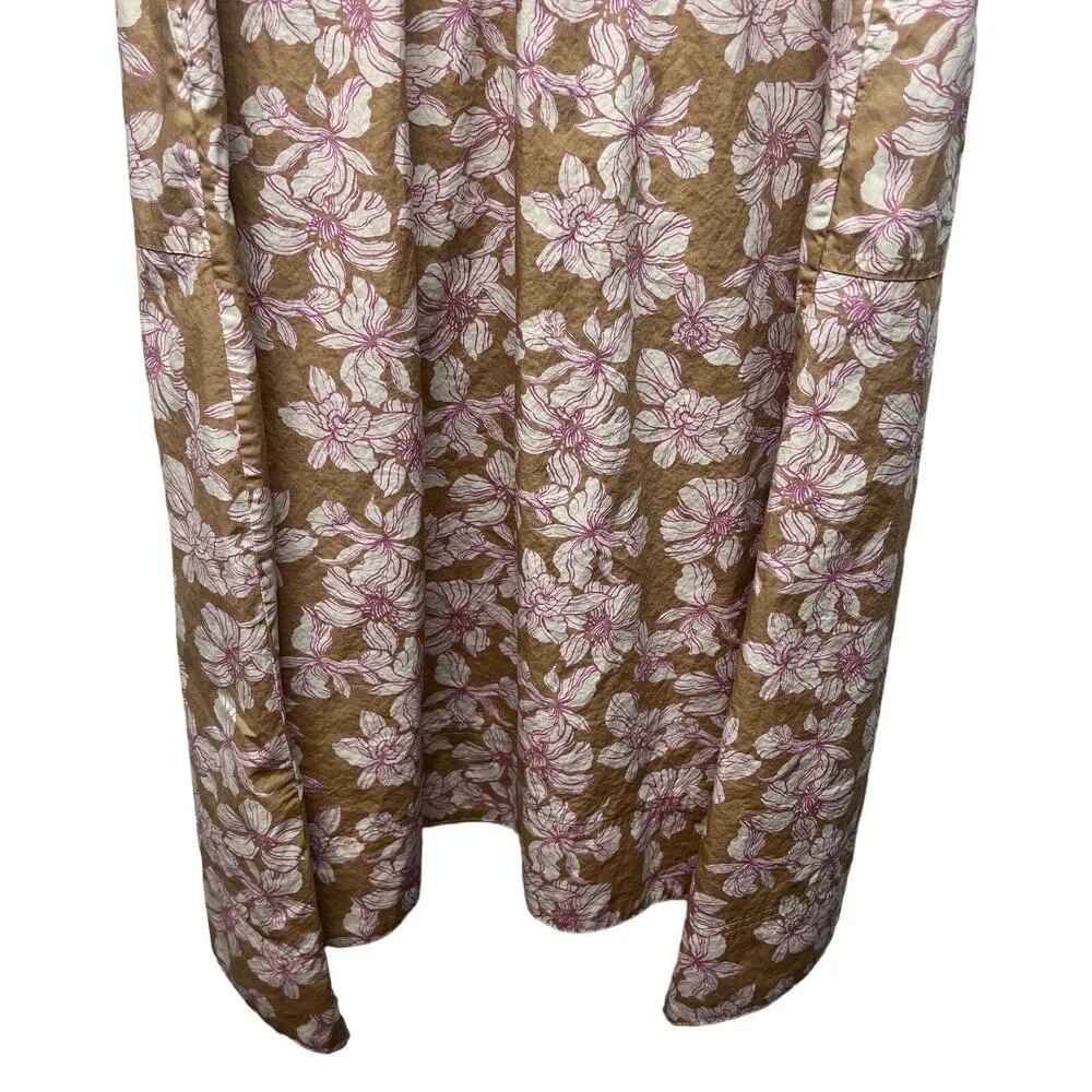 Gap Womens Dress XS Cotton Maxi Floral Cottagecore Garden Romantic Forest Fairy - Image 10