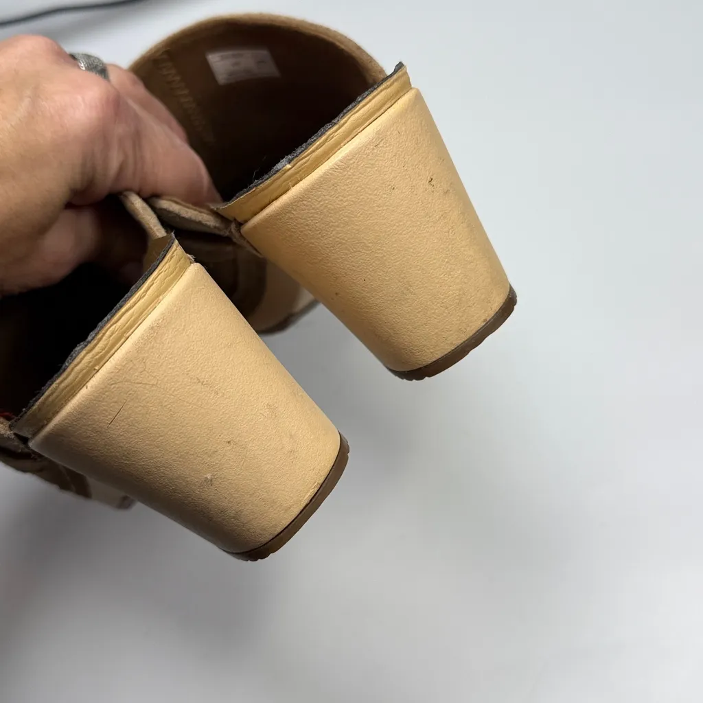 Crocs Sarah Triple Comfort Chunky Clogs Mules Slip-on Shoes S-468 Sz 10 - Image 5