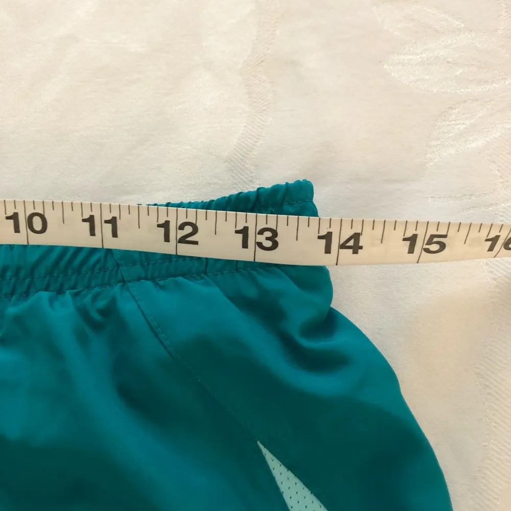 NIKE Teal Running Jogging Shorts S - Image 3