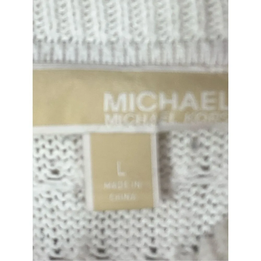 001 Michael Kors heavy cowl neck sweater size large - Image 8