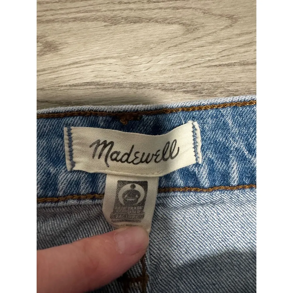 Madewell Perfect Vintage Jeans Full Length Light Wash Denim Size 29 - Image 3