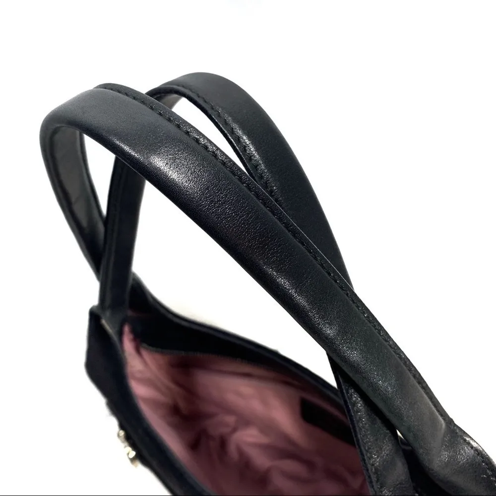 VINTAGE Salvatore Ferragamo Pony Hair Animal Print Handbag - Image 5