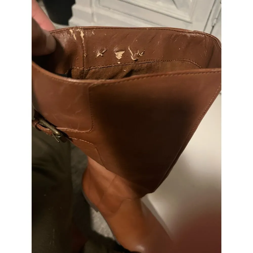 Sam Edelman Women's Patton 2 Whiskey Leather Riding Boot Sz 8.5 NWOT/Box - Image 8