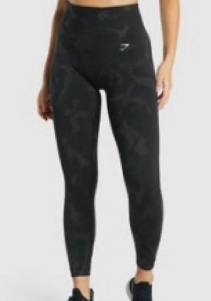 GYMSHARK ADAPT CAMO SEAMLESS LEGGINGS SIZE XL - Image 6