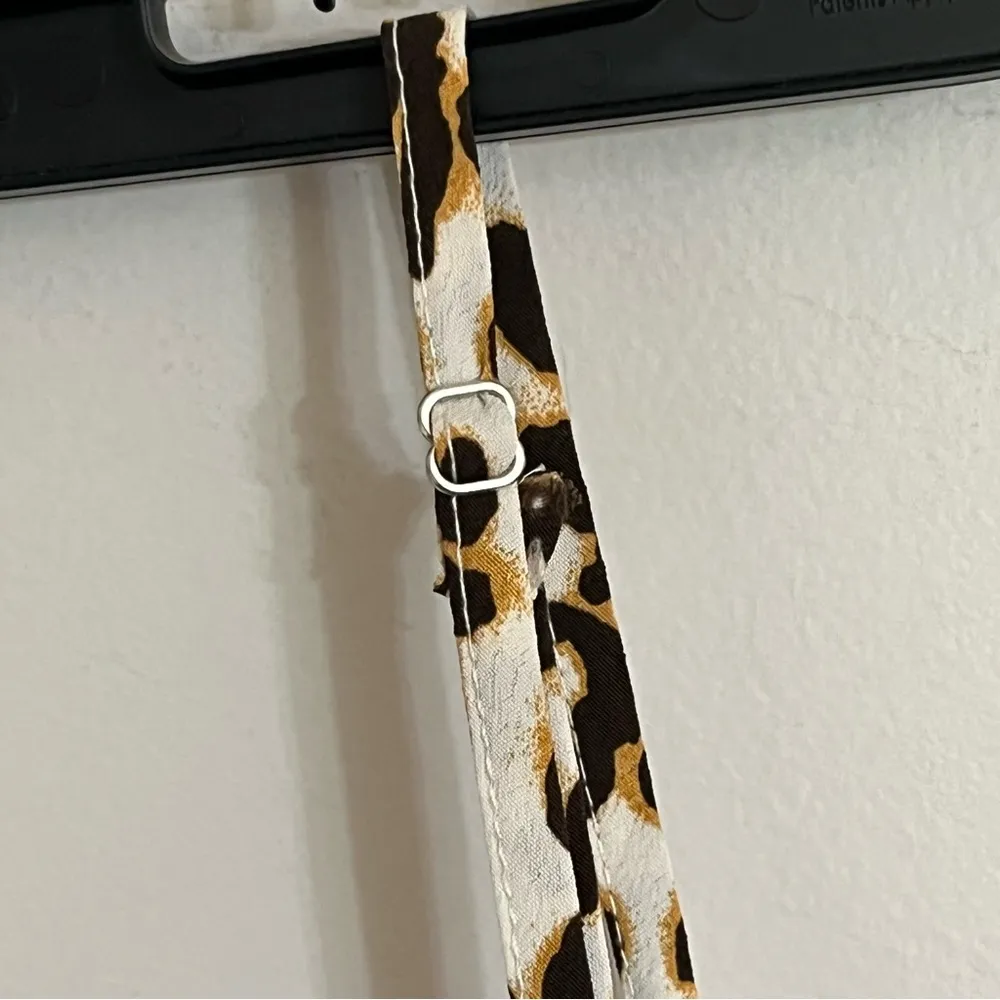 Women’s Love Tree Leopard‎ Print Strappy Sleeve  Summer Slip Dress Size Large - Image 11