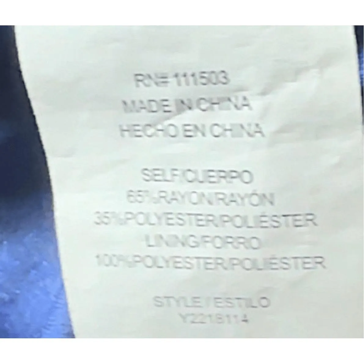 Luxology Dress Womens Blue Aline HighLow Adjustable TieStrap Midi Boho Flowy - Image 6