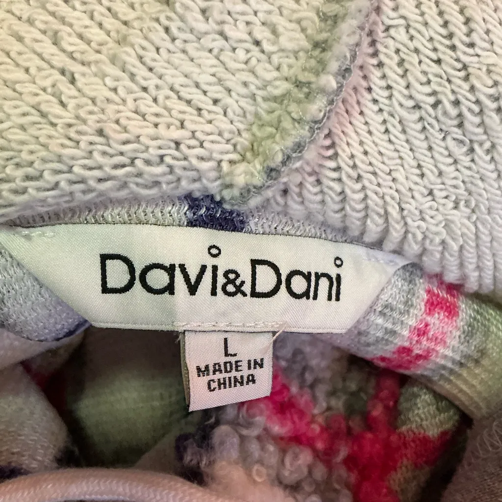 Davi & Dani Fuzzy Plaid Shacket - Image 2