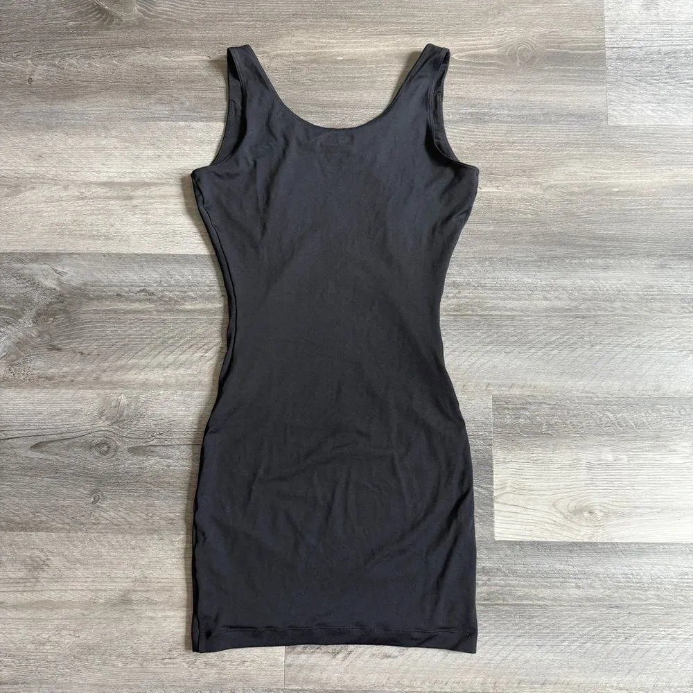 ASSETSâBy Sara Blakely Shapewear Slip Dress Black Medium Bodycon - Image 6