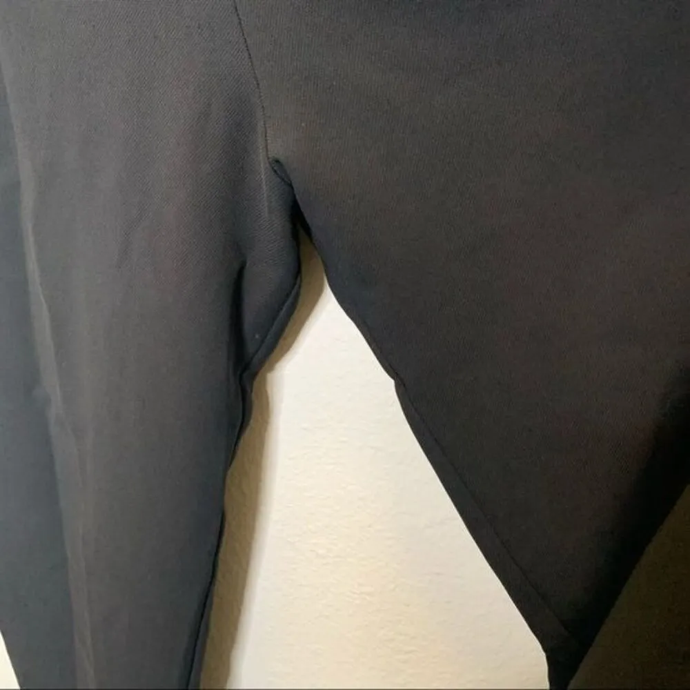 Love Moschino Womens Black Sleeveless Jumpsuit Size 6 Lace-Up Front Back Zipper - Image 10