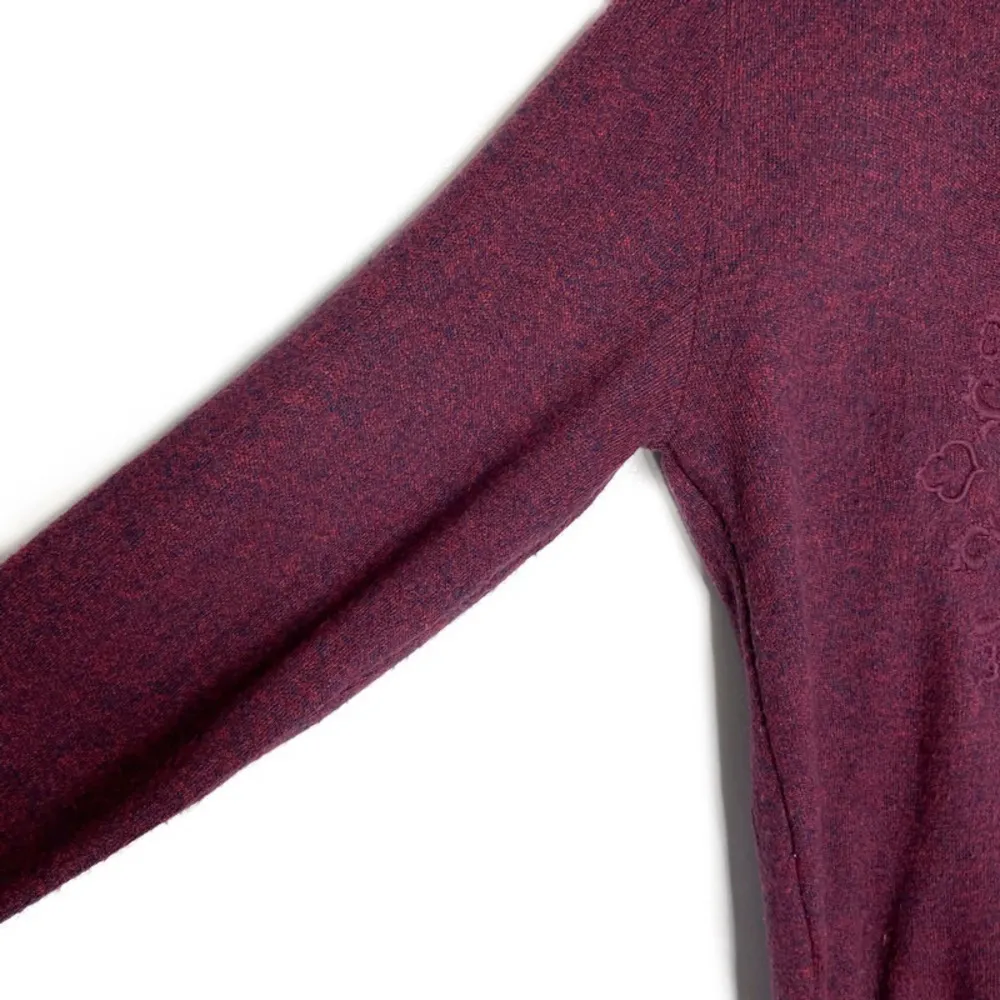 Furst Of A Kind Maroon Marled Pullover Sweater - Image 9