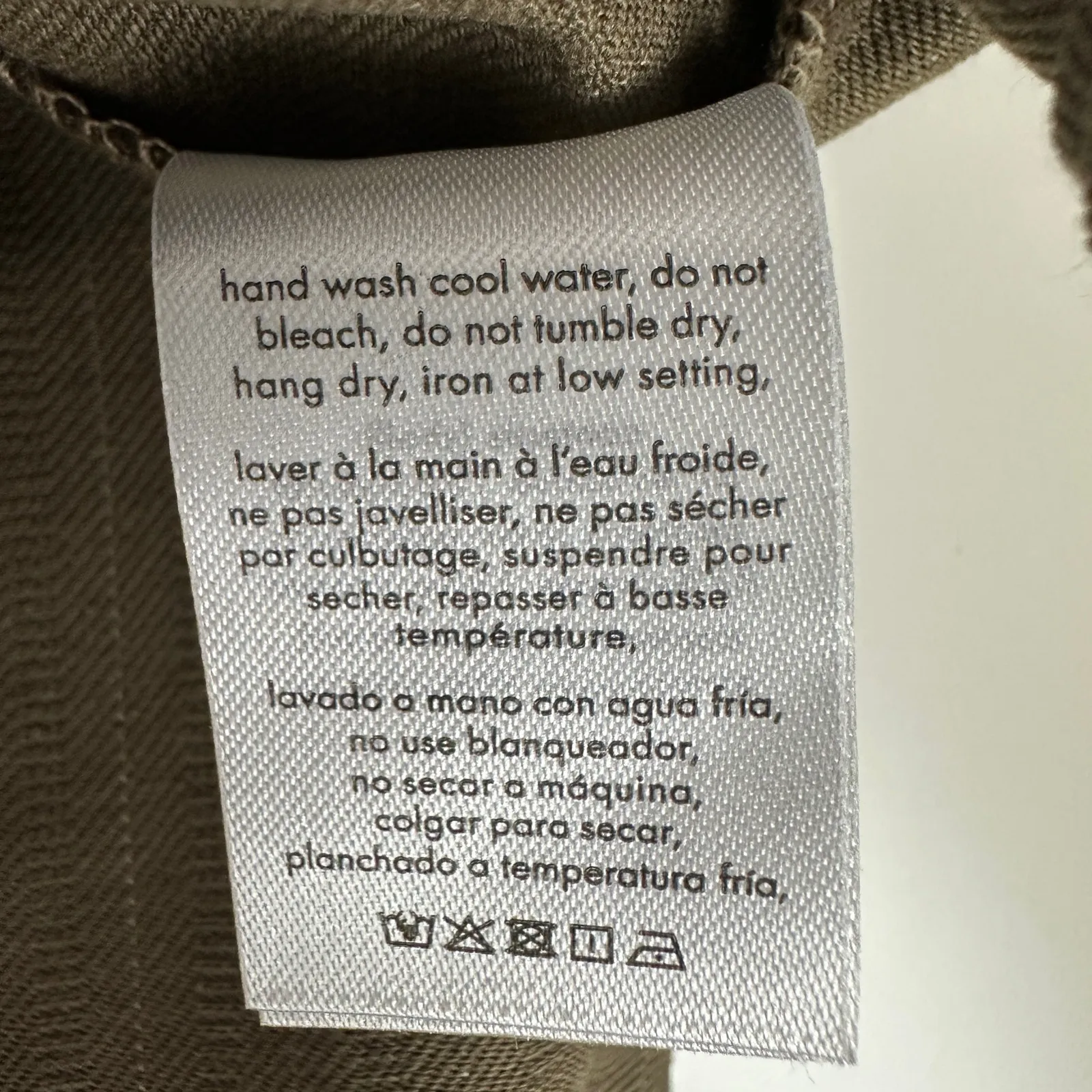 WeWoreWhat Suit Vest Pant Set Pinstripe Brown Wide Leg Tailored XS/0 NWT - Image 8