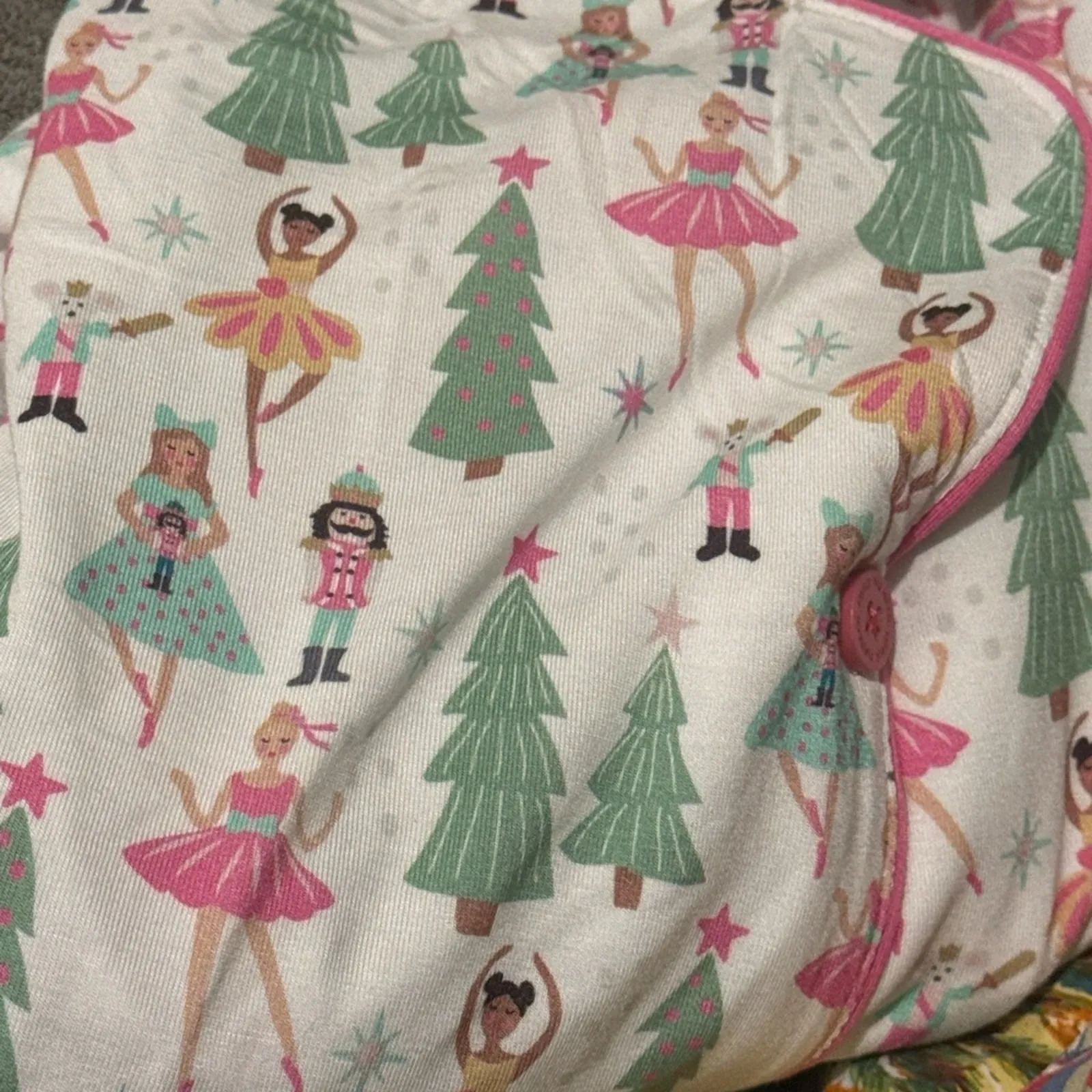 Little Pajama Co Holiday Nutcracker Ballet PJ Set Women’s XL NWT White - Image 7