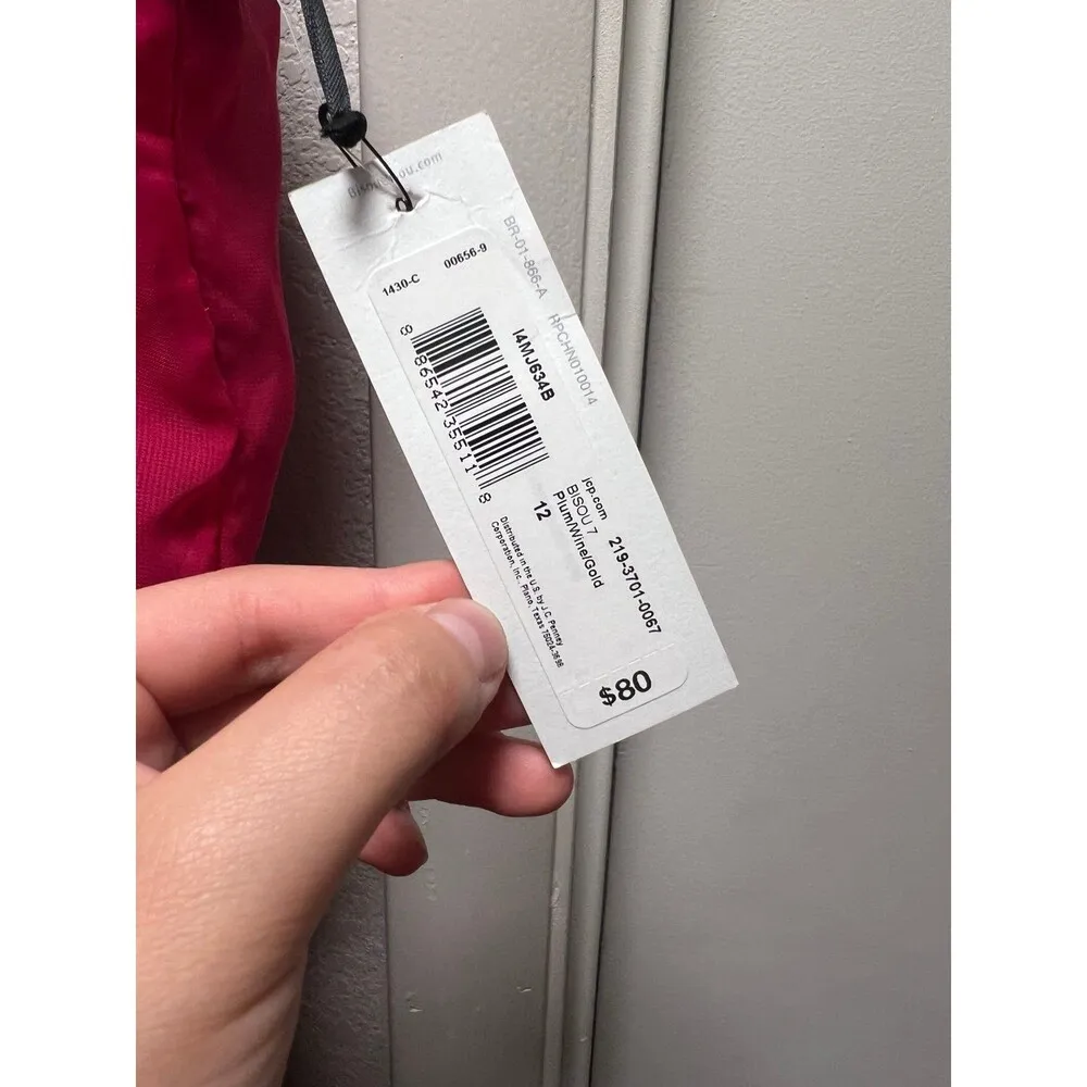 NWT Bisou bisou red ombre halter dress - Image 4