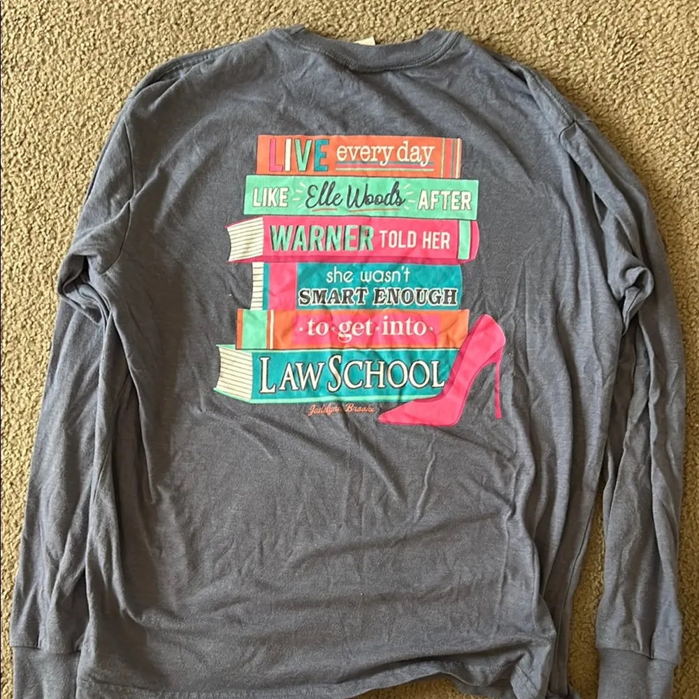 Gray Long Sleeve Women’s Shirt - Image 2