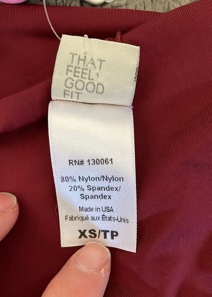 L space rebel stripe bikini top L*Space XS NEW WITH TAGS - Image 9