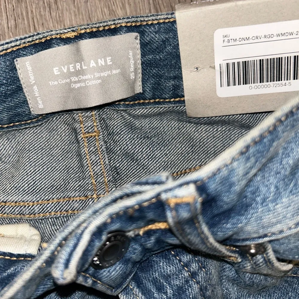 Everlane The Curvy 90s Cheeky Straight Jean Size 25 - Image 3