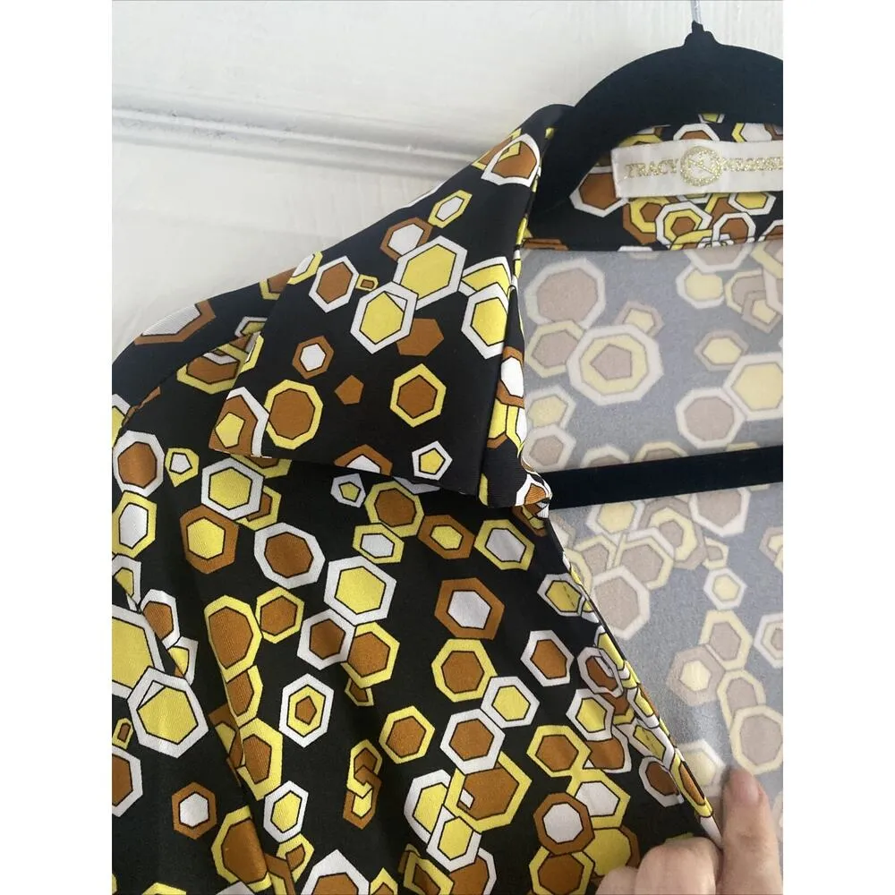 Tracy Negoshian Dress‎ Medium Wrap Dress - Image 3