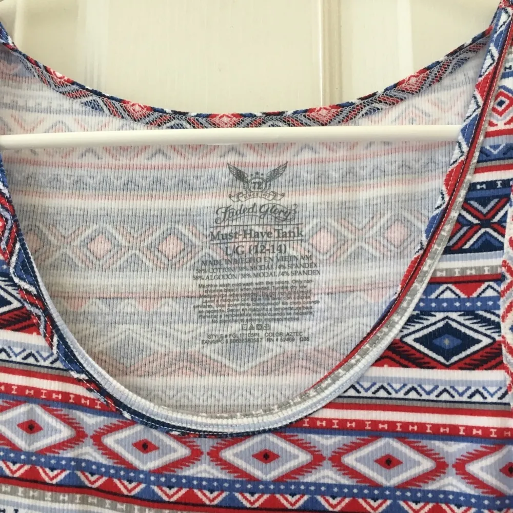 FINAL MARKDOWN Ladies’ Faded Glory Tank Top (L 12/14) - Image 3