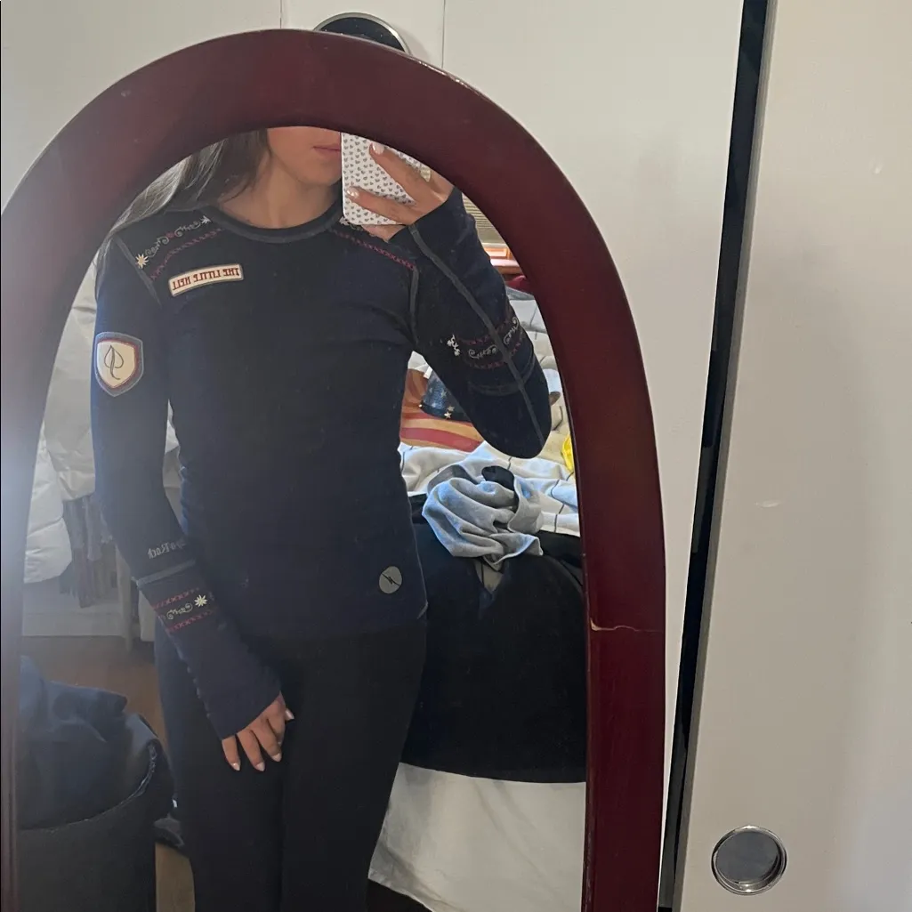 Navy Aspen Long Sleeve Blue Size XS - Image 5