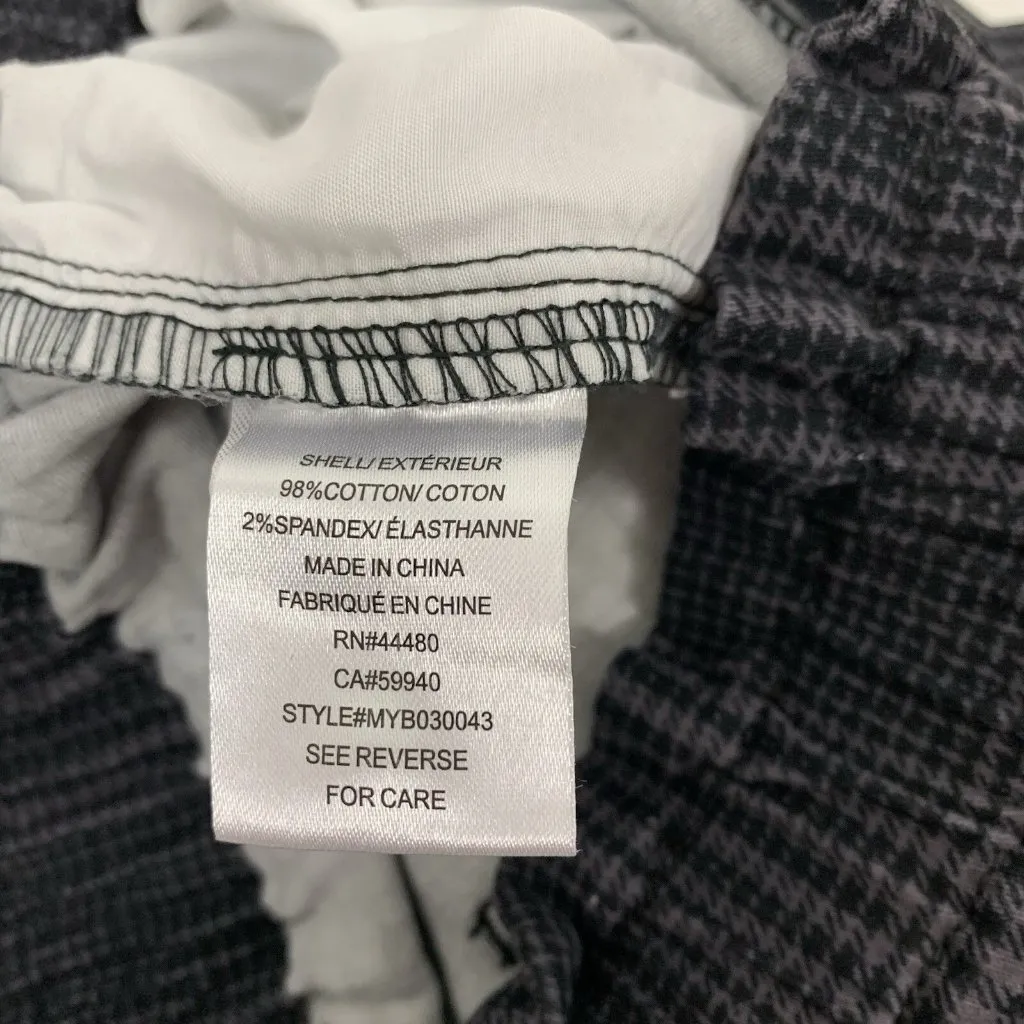 Tinseltown‎ Shorts 7 Gray Plaid High Waist Grunge Y2K Streetwear - Image 5