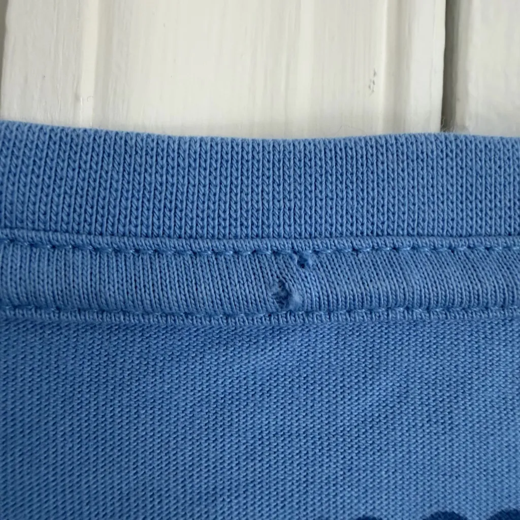 Life is Good Women’s Long Sleeve Crusher Periwinkle Blue Music Note Floral XL - Image 6