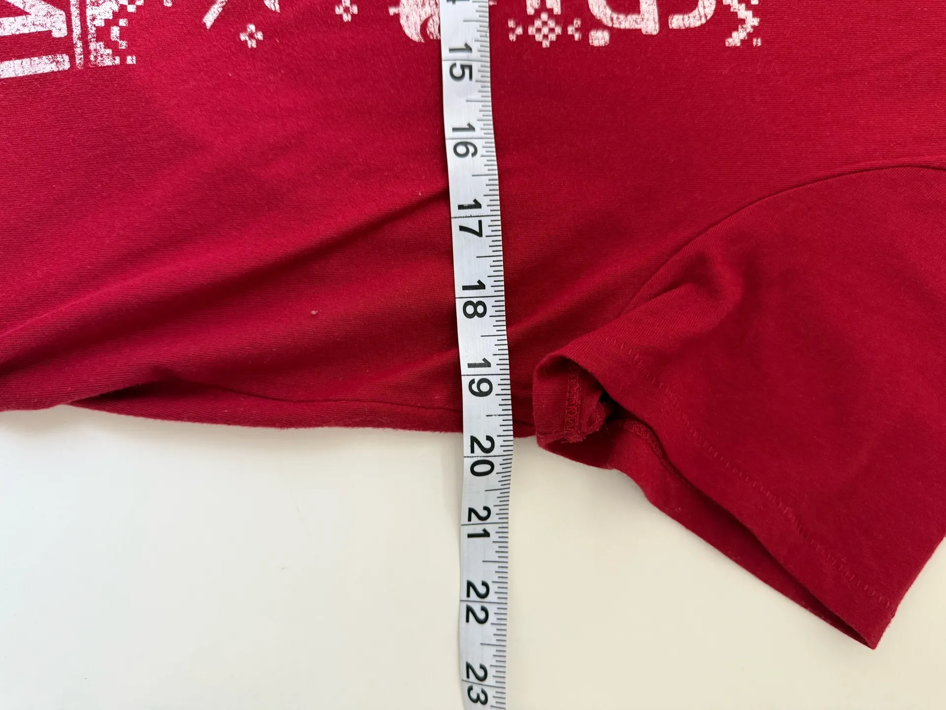 Maurices Elf Christmas Graphic Tee Red White Snowflake Elf Movie - Image 9