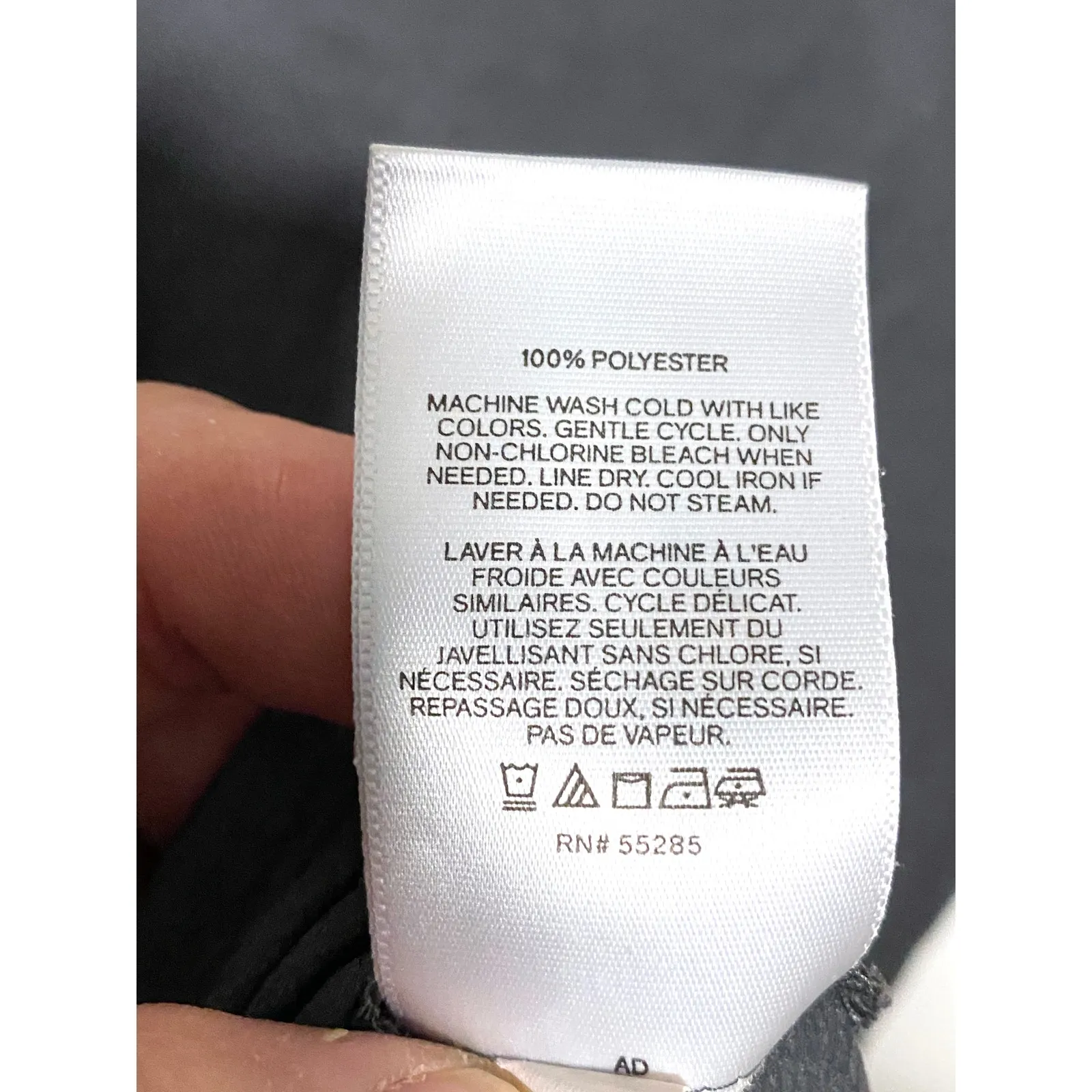 Express Gramercy Cross Front Black Satin Top Womens XS Whimisgoth Dark Romantic - Image 5