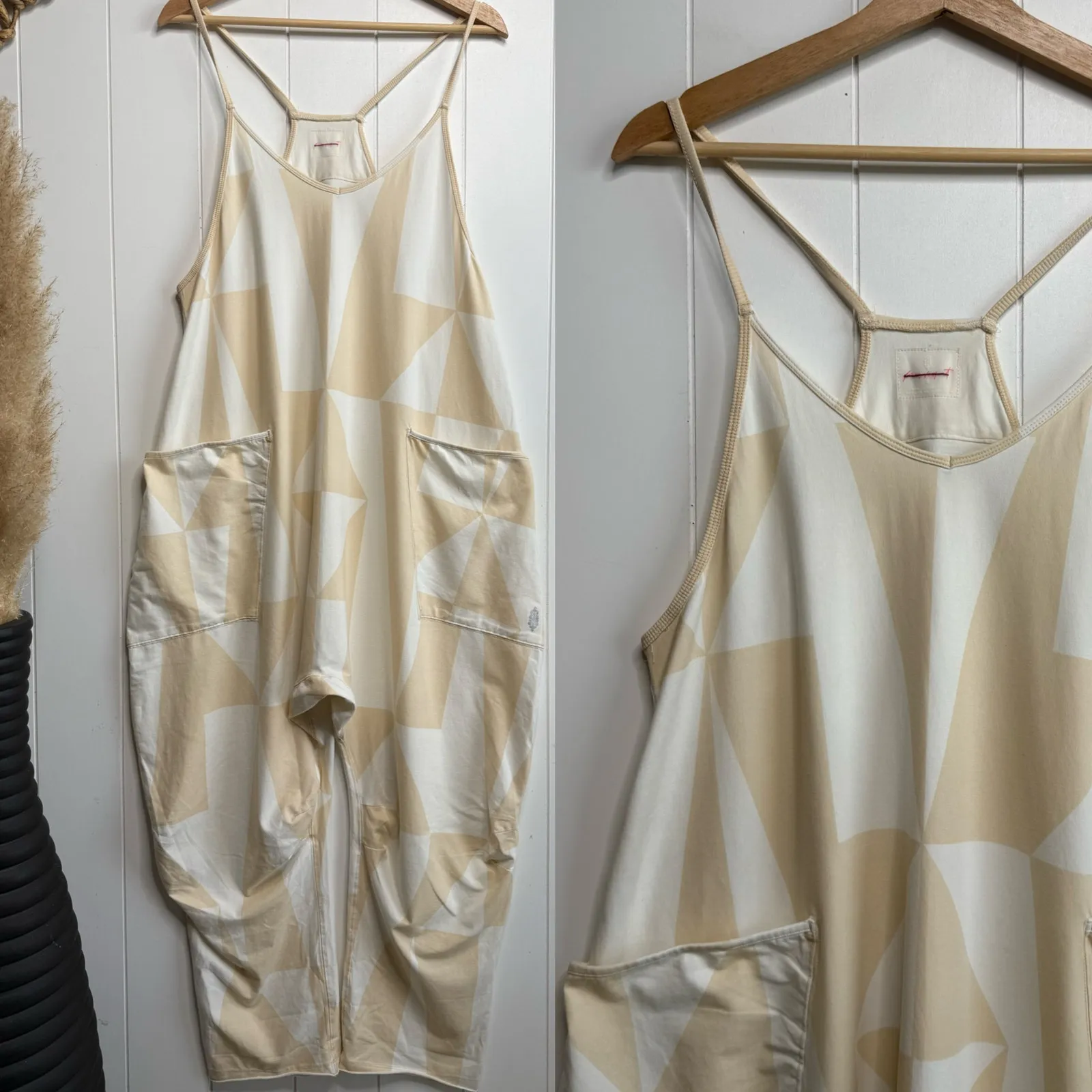 Free People romper one piece jumpsuit cotton blend hot shot XS - Image 2