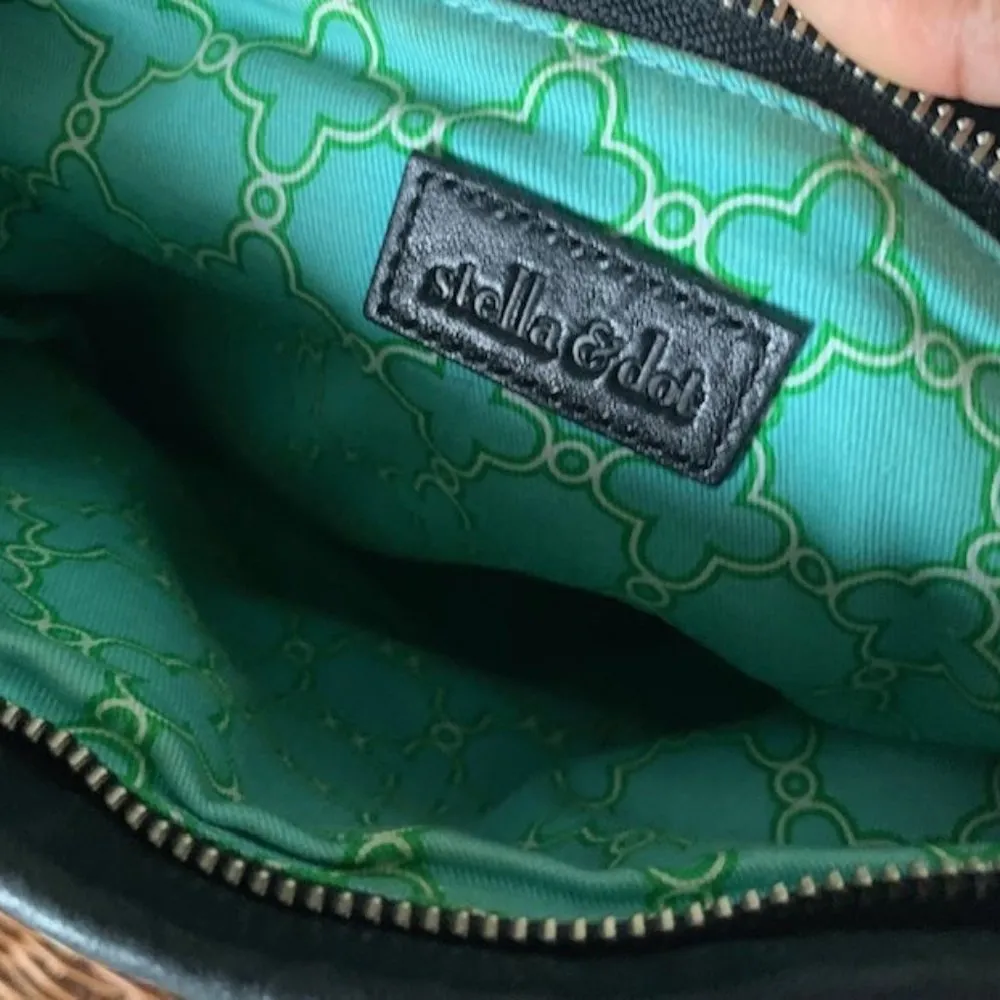 Stella & Dot Convertible Lambskin Leather Crossbody bag - Image 3