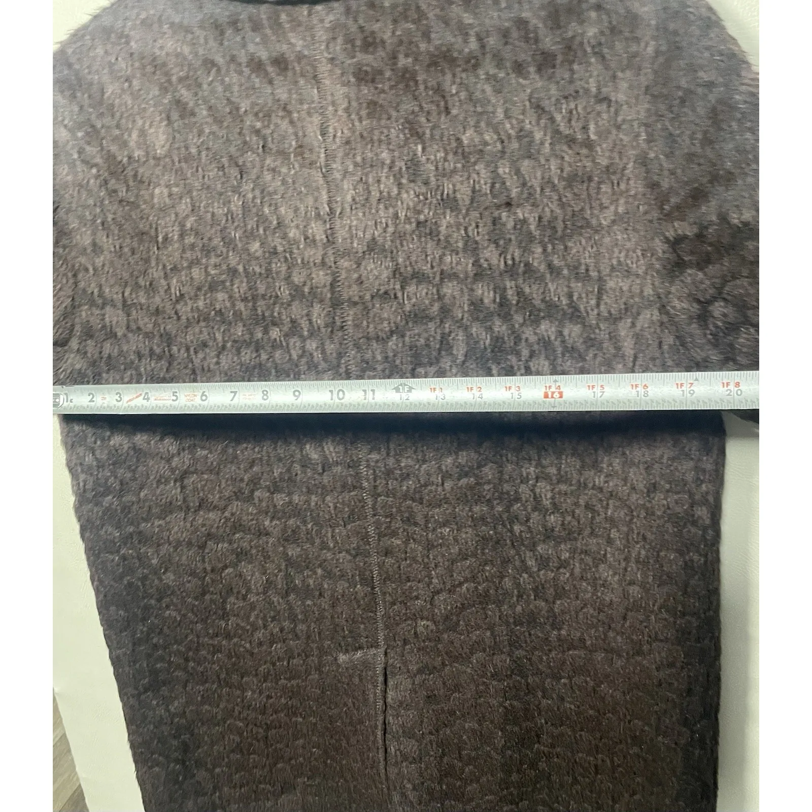 Akris Brown alpaca-blend push-button casual jacket with dual slit pockets - Image 11