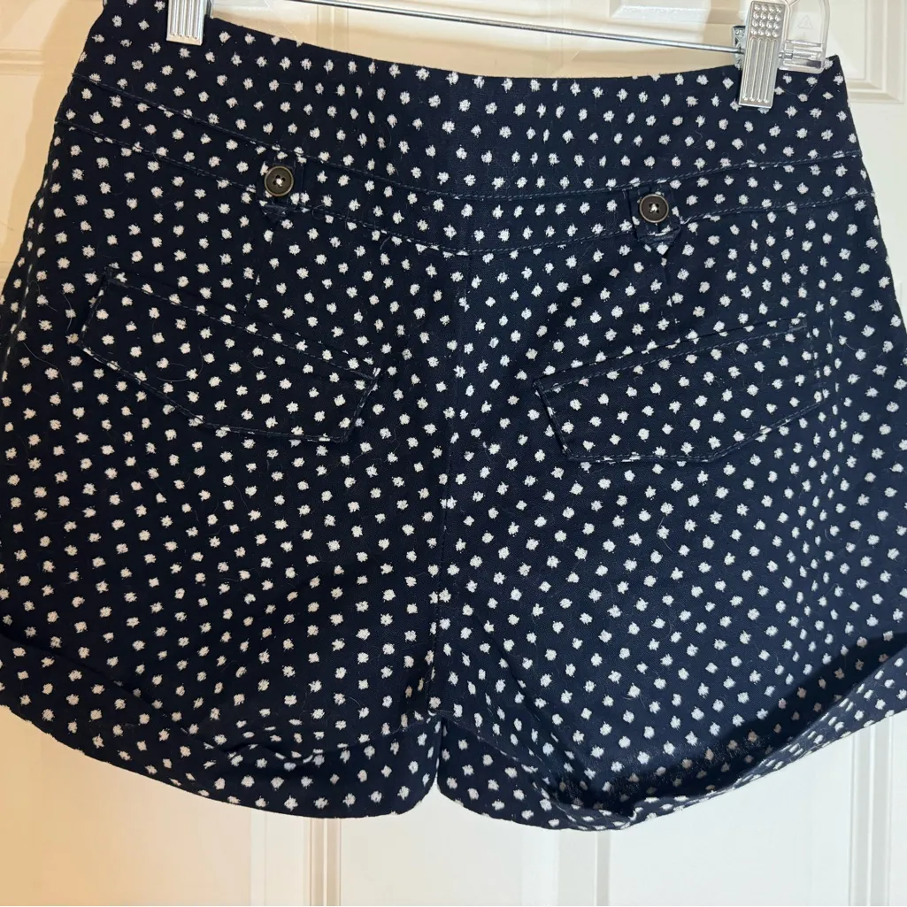 Anthropologie Daughters of the Liberation‎ Black Linen Blend Shorts Size 4 - Image 6