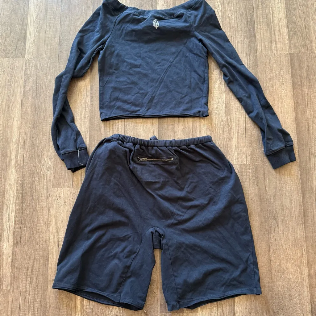 NWOT FREE PEOPLE Hot Shot Easy Set Blue - Image 7