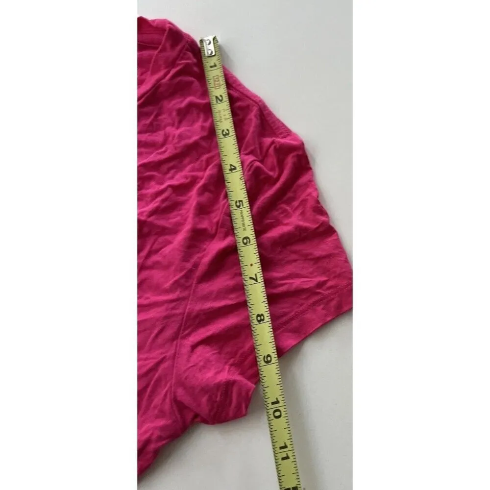 Vintage bebe Women’s Size XL Shirt Pink White Stones Y2K 90s Summer Top NWOT - Image 5