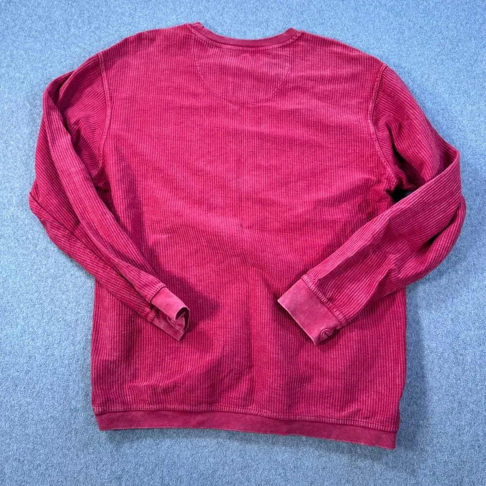 Alabama Crimson Tide Pressbox Apparel Ribbed Sweatshirt Women's Large Crew Neck - Image 8