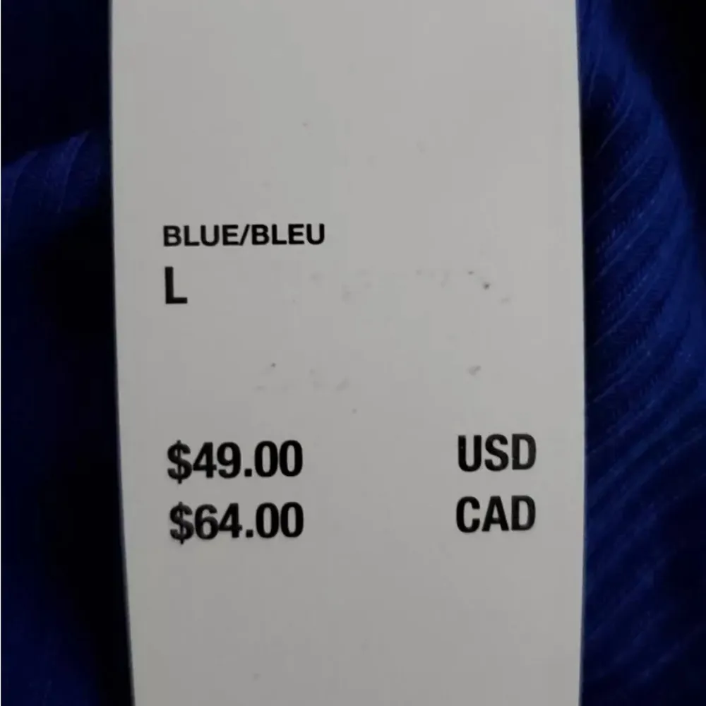 NWT!!  Women's Baby Doll
Blue Spaghetti Strap Dress Size Large - Image 8