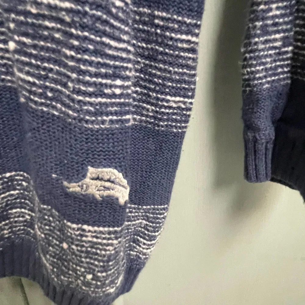 Tommy Bahama Relax Linen Blend Hooded Sweater Size Small EUC - Image 4