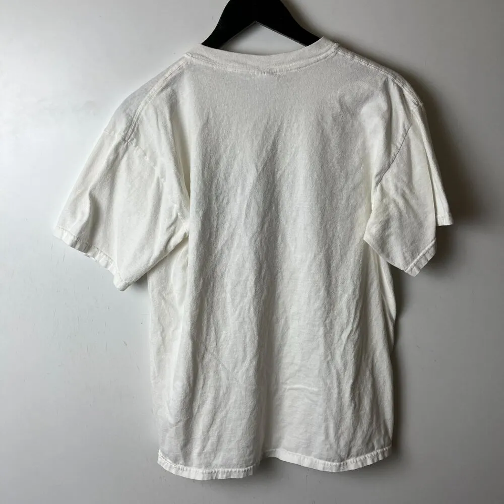 Vintage CPS Pride Cincinnati Public Schools T Shirt 90s Y2K White Large L Solid - Image 3