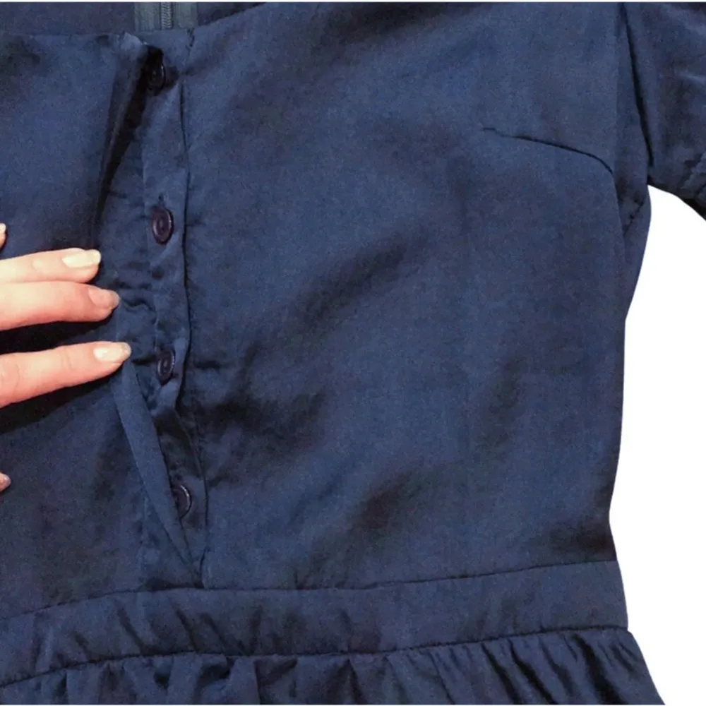 Navy dress perfect for the Holidays! - Image 4