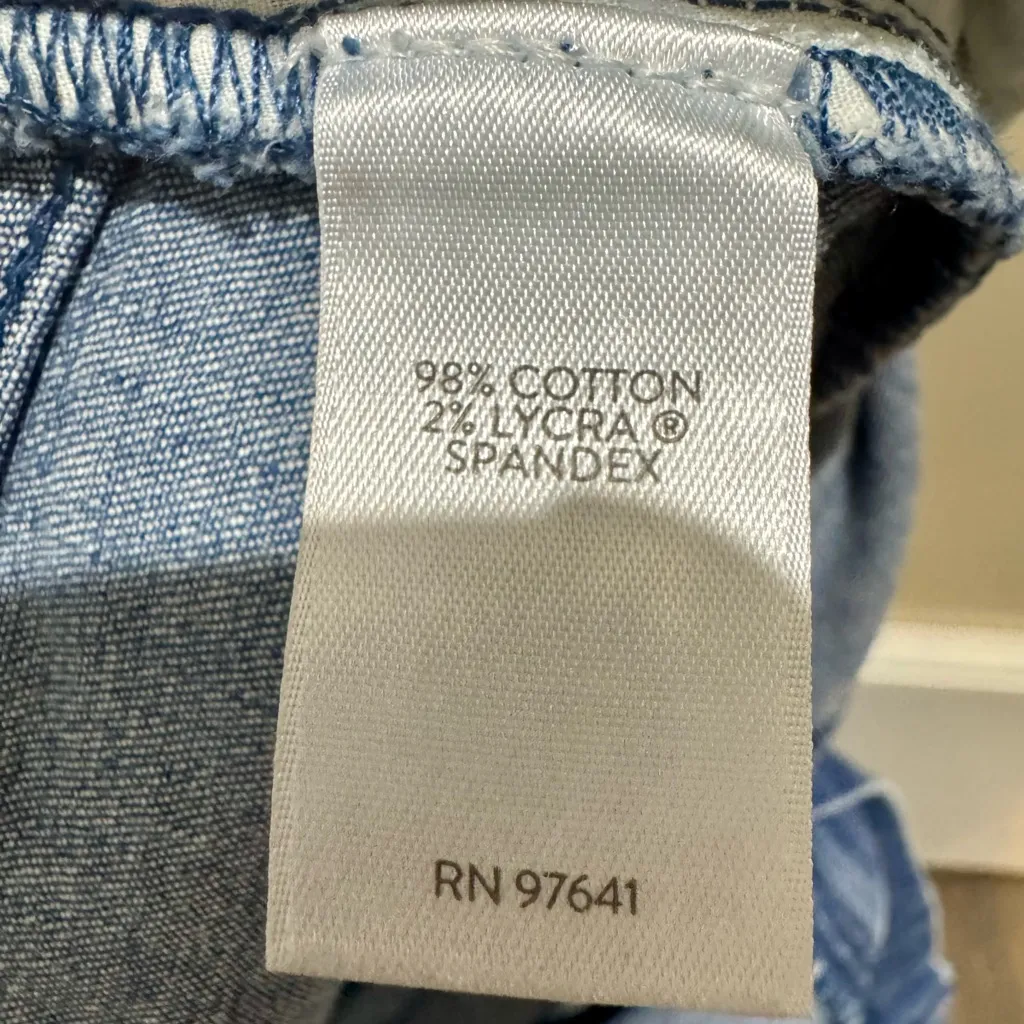 J.Jill Denim Tried & True Fit Straight Leg Jeans Size 14R Blue - Image 9