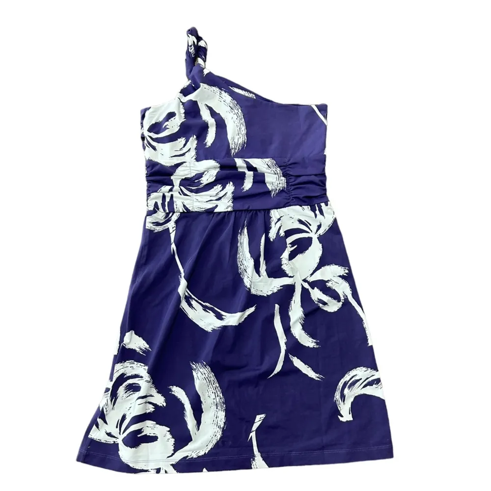 Anthropologie Tracy Negoshian Dress One Shoulder Size Medium Purple NWT - Image 3