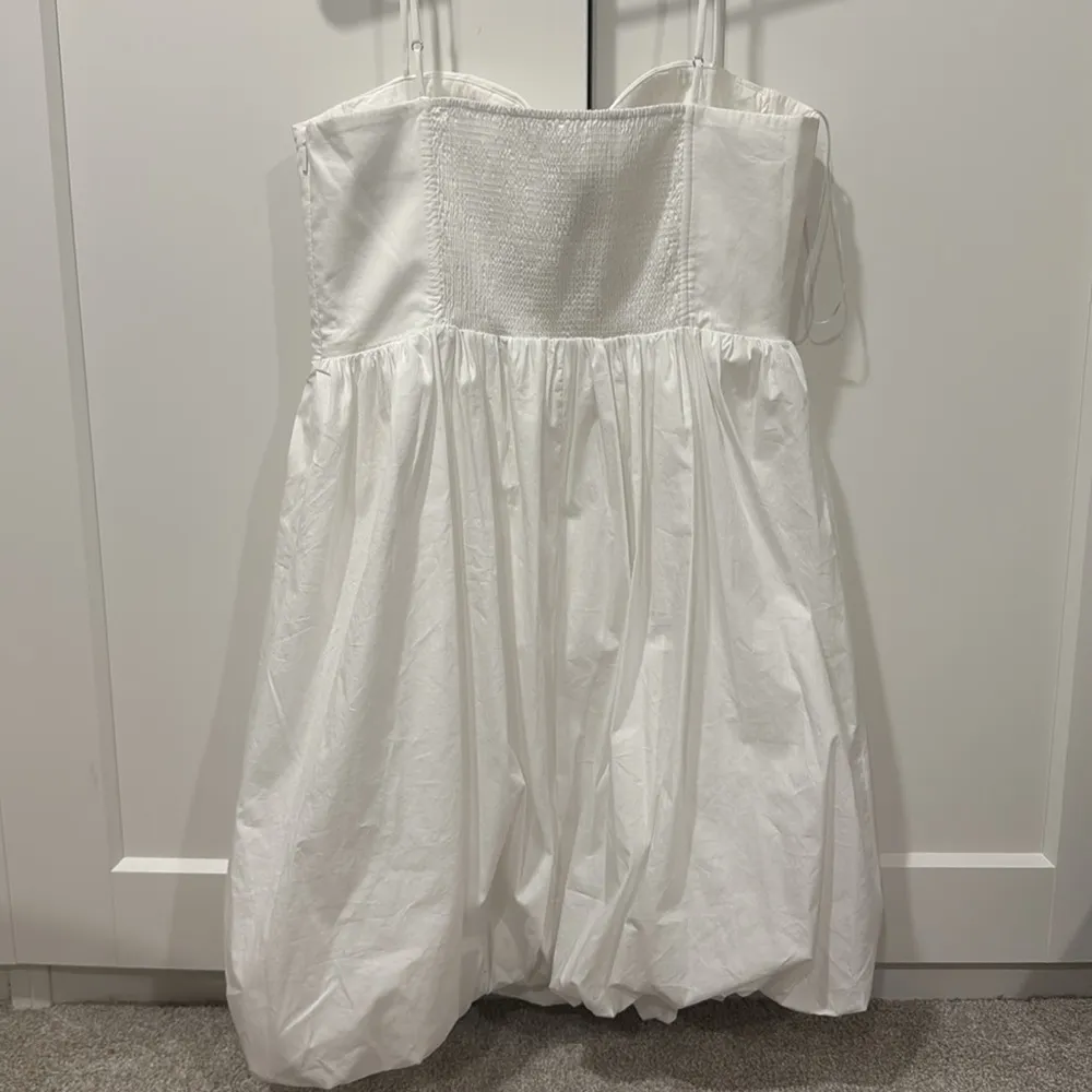 Mango Corset Bubble Hem Mini Dress Size 10 - Image 5