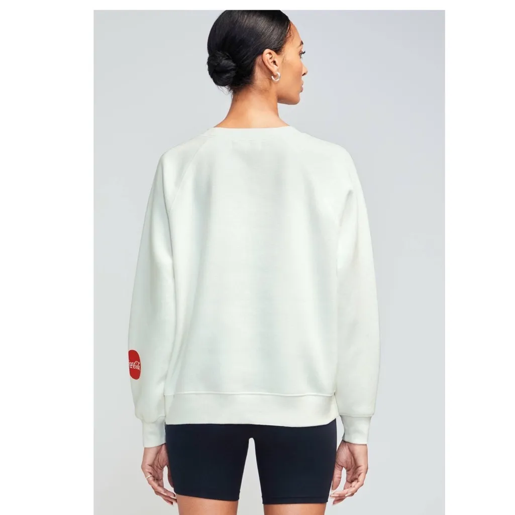 NWT Wildfox Sparkling Holidays Sweatshirt Oversized Small - Image 6